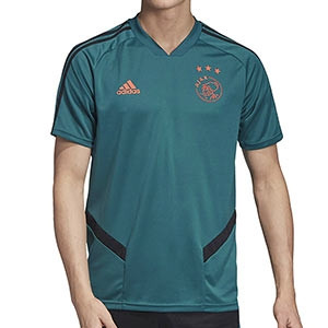 Camiseta adidas Ajax entreno 19 2020 - Camiseta entrenamiento adidas Ajax 2019 2020 - verde azulada - frontal