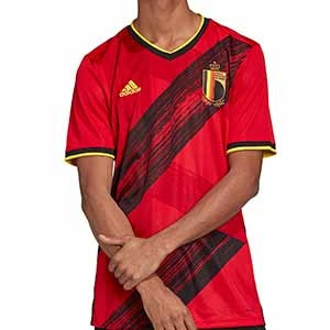 Camiseta adidas Bélgica 2019 2020 - Camiseta primera equipación selección belga 2019 2020 - roja - frontal