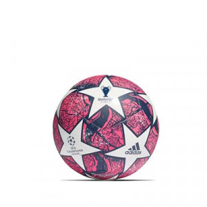 Balón adidas Finale UCL Estambul Club talla 3 - Balón de fútbol adidas de la Final de la Champions 2019 2020 talla 3 - rosa y blanco - frontal