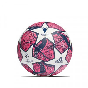 Balón adidas Finale UCL Estambul Club talla 5 - Balón de fútbol adidas de la Final de la Champions 2019 2020 talla 5 - rosa y blanco - frontal