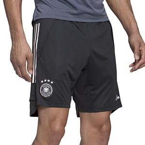 Short adidas Alemania entreno 2019 2020 - Pantalón corto de entrenamiento selección alemana 2019 2020 - gris - frontal