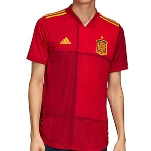 Camiseta adidas España 2019 2020 authentic - Camiseta auténtica primera equipación selección española 2019 2020 - roja - frontal