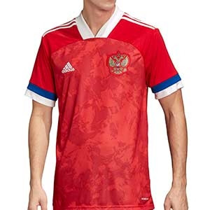 Camiseta adidas Rusia 2019 2020 - Camiseta primera equipación selección rusa 2019 2020 - roja - frontal