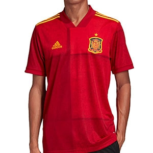 Camiseta adidas España 2019 2020 - Camiseta primera equipación selección española 2019 2020 - roja - frontal