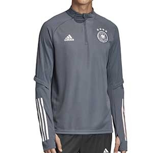 Sudadera adidas entreno Alemania 2019 2020 - Sudadera infantil de entrenamiento selección alemana 2019 2020 - gris - frontal