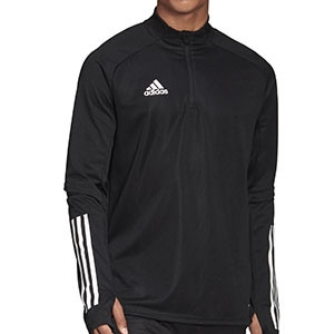 Sudadera adidas Condivo 20 - Sudadera de entrenamiento de fútbol adidas - negra - frontal