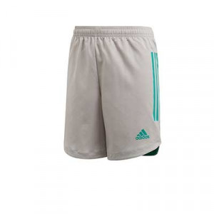 Short adidas Condivo 20 - Pantalón corto de entrenamiento de fútbol adidas - gris - frontal