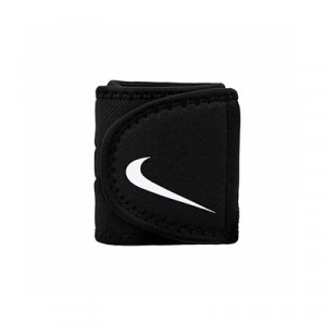 Muñequera Nike Wrist Wrap 2.0 - Muñequera protectora neopreno con cierre de velcro - Negro - frontal