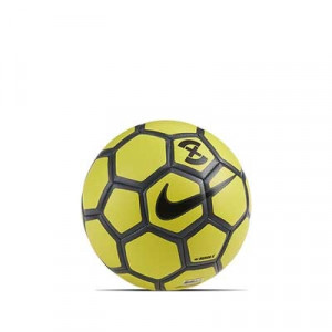 Balón Nike Menor X talla 58 cm - Balón de fútbol sala Nike FootballX talla 58 cm - amarillo y gris - frontal