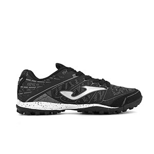 Joma Super Regate 901 TF - Zapatillas multitaco Joma suela turf - negras - derecho