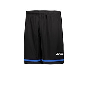 Short Joma primera Atalanta 18 2019 - Pantalón corto primera equipación Joma Atalanta 2018 2019 - negro - frontal