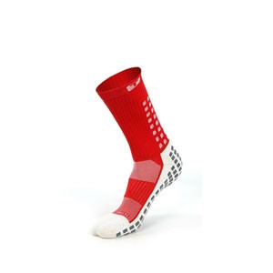 Calcetines antideslizantes Trusox - Calcetines Trusox de media caña acolchados con sistema antideslizante - Rojo - frontal