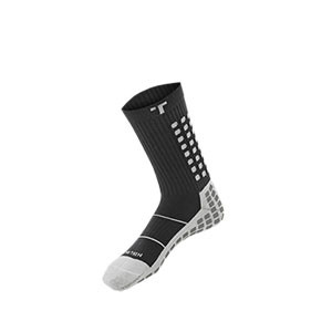 Calcetines antideslizantes Trusox - Calcetines Trusox de media caña finos con sistema antideslizante - Negro - frontal