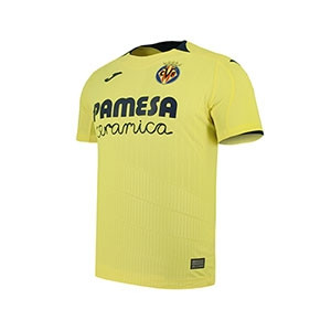 Camiseta Joma Villarreal 1a 2018 2019 - Camiseta Joma Villarreal primera equipación 2018 - 2019 - amarilla - frontal